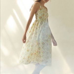 UO laura ashley midi dress